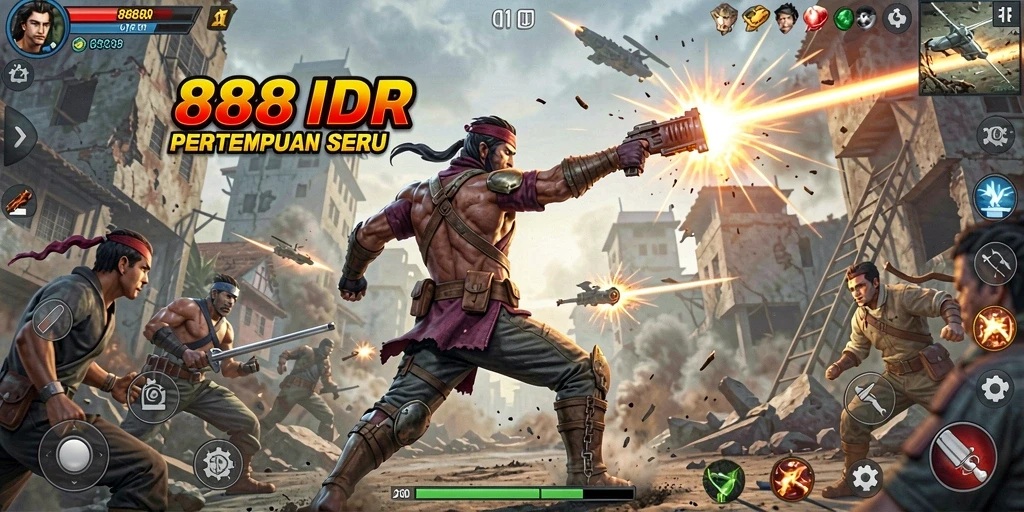 Tampilan gameplay seru dari 888IDR yang mendebarkan.