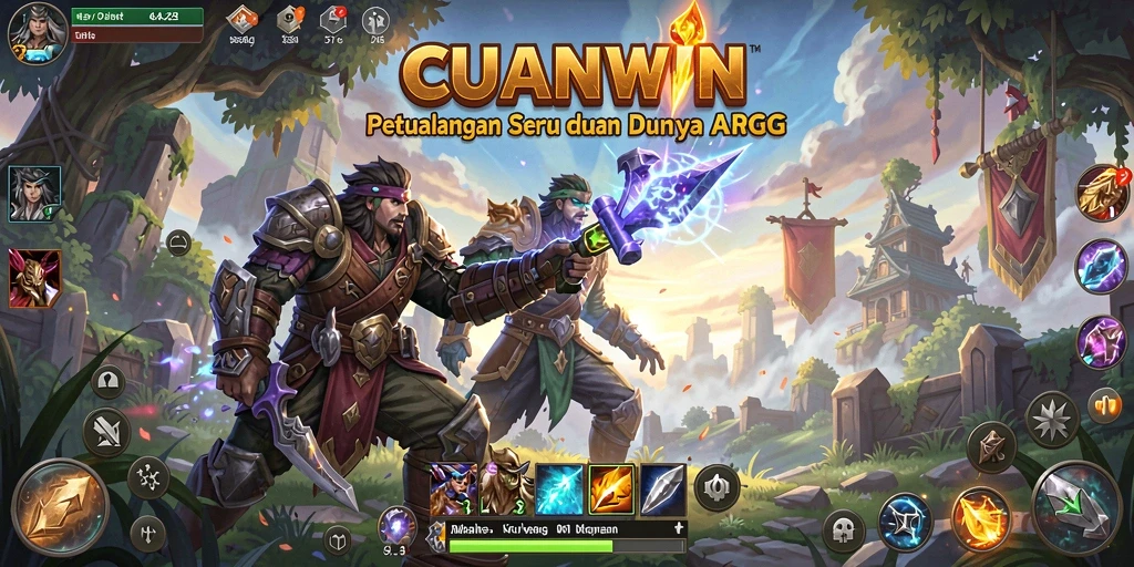 Cuplikan gameplay menakjubkan dalam dunia <strong>CUANWIN</strong> ARPG.