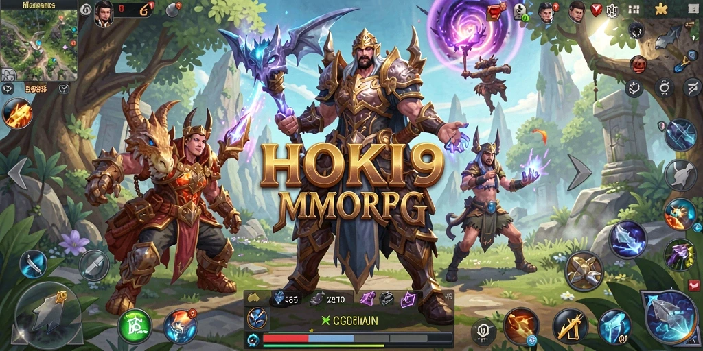 Tampilan gameplay seru dan penuh aksi di HOKI9.