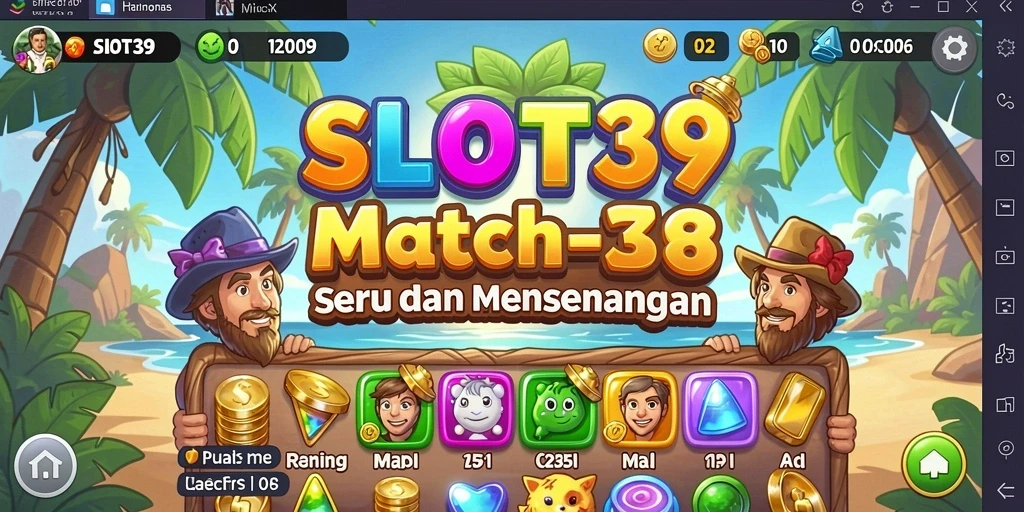 Gameplay menarik dari SLOT39 dengan tantangan Match-3.