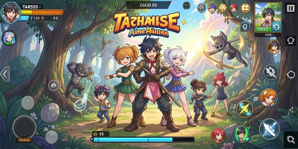 Gameplay menawan dari TAR555 yang penuh aksi dan petualangan.